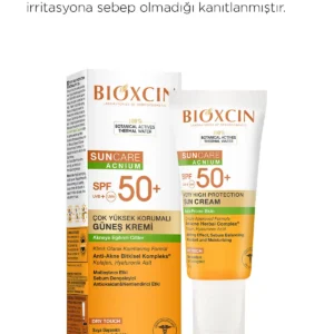 کرم ضد آفتاب مخصوص پوست‌های مستعد آکنه SPF 50 حجم 50 میلی‌لیتر - ضد آکنه، لمسه خشک، مات - 11675