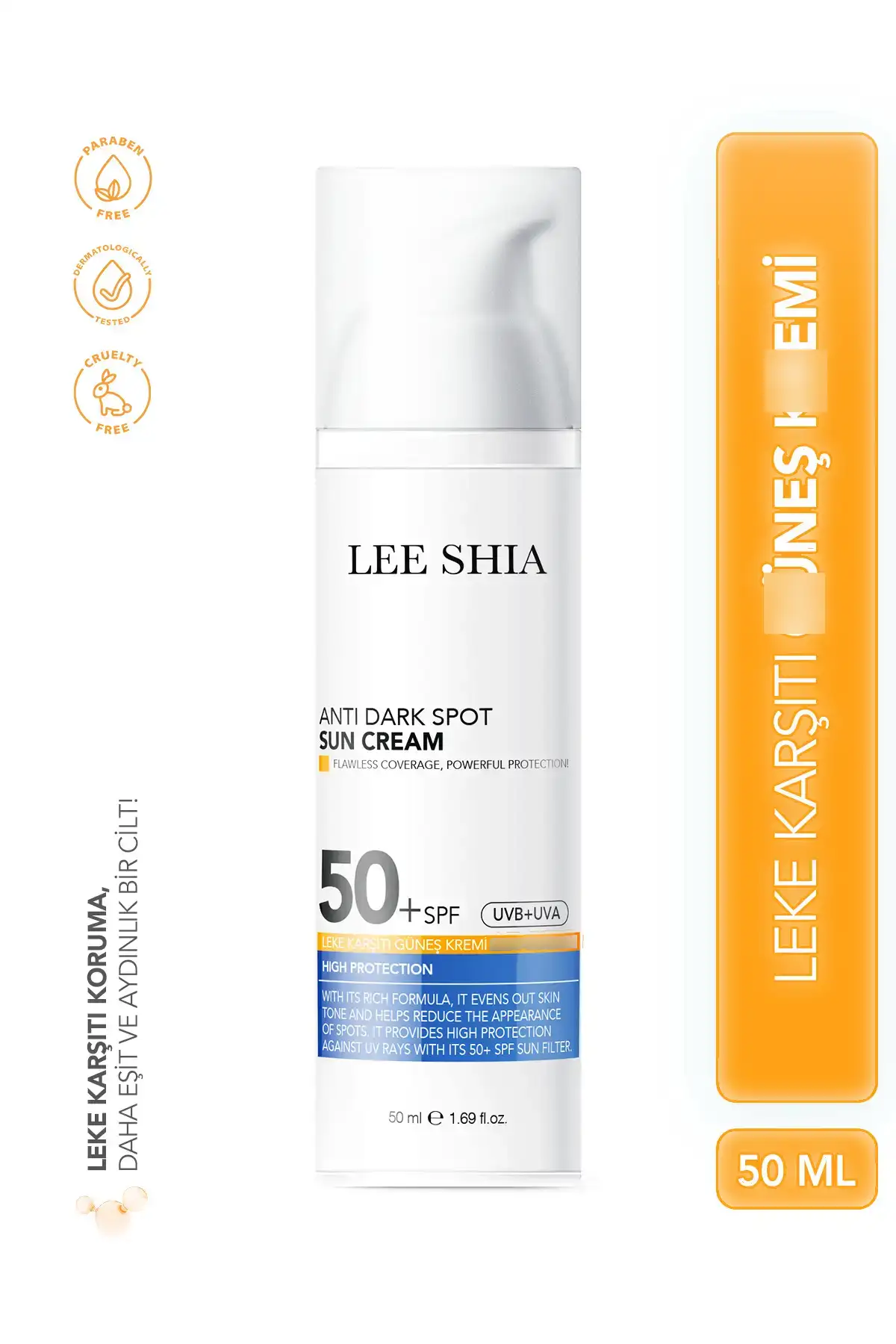 کرم ضد لک و آفتاب SPF 50+ با حفاظت بالا - 50 میلی لیتر - 11684 کرم ضد لک و آفتاب SPF 50+ با حفاظت بالا - 50 میلی لیتر - 11684