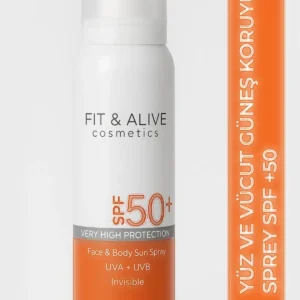 اسپری محافظ آفتاب صورت و بدن فیتالایو با SPF 50 - 11679