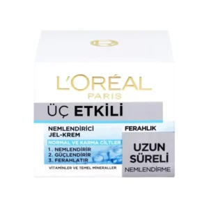 کرم ژل مرطوب‌کننده قوی سه‌گانه لورآل ۵۰ میلی‌لیتر - 11653