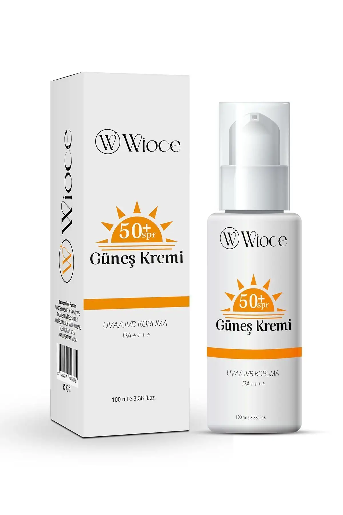 کرم ضد آفتاب SPF 50+ حجم 100 میلی لیتر - 11681 کرم ضد آفتاب SPF 50+ حجم 100 میلی لیتر - 11681