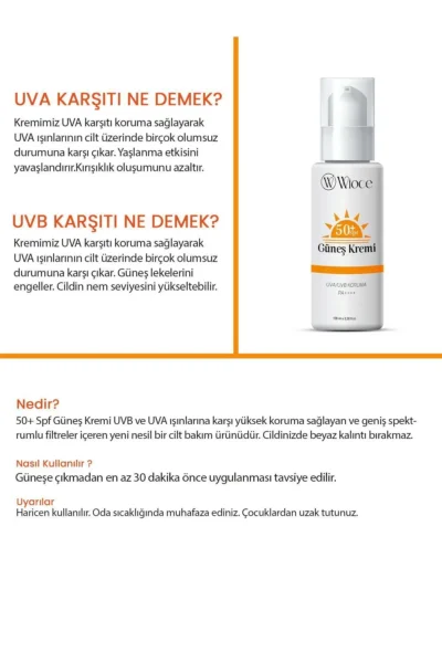 کرم ضد آفتاب SPF 50+ حجم 100 میلی لیتر - 11681