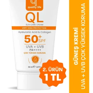 کرم ضد آفتاب با محافظت بالا و ضد لک، بر پایه آب، SPF 50+ مناسب برای پوست‌های چرب، مختلط و خشک، حجم 50 میلی‌لیتر - 11678