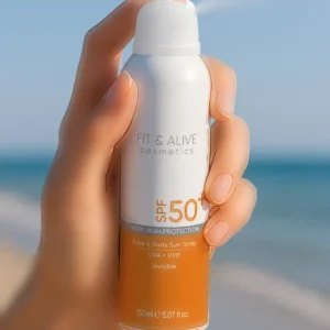 اسپری محافظ آفتاب صورت و بدن فیتالایو با SPF 50 - 11679
