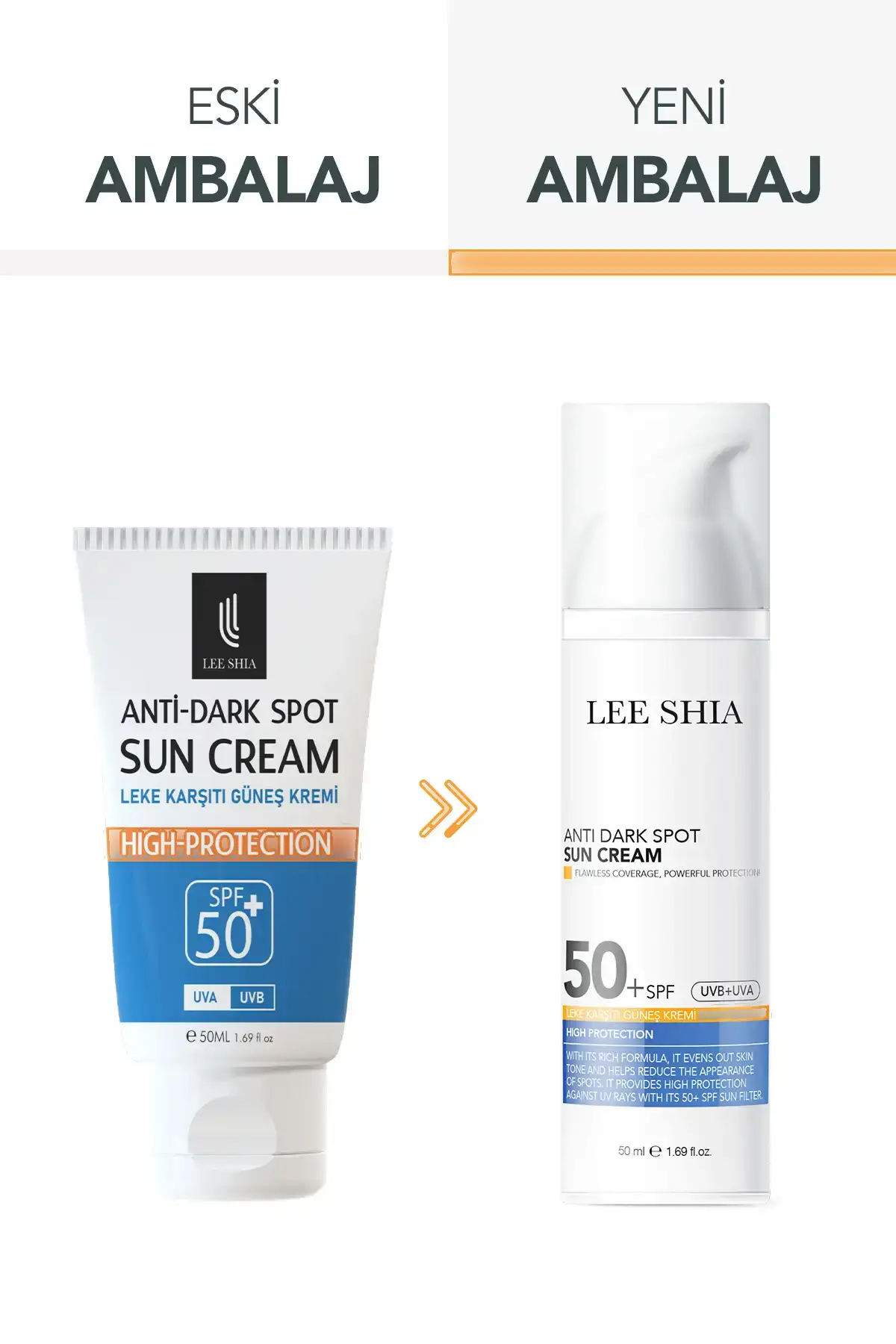 کرم ضد لک و آفتاب SPF 50+ با حفاظت بالا - 50 میلی لیتر - 11684 کرم ضد لک و آفتاب SPF 50+ با حفاظت بالا - 50 میلی لیتر - 11684