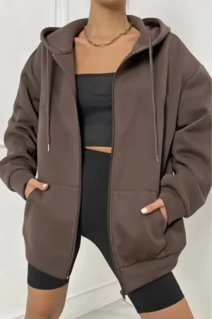 Unisex Brown Cardigan - 11594