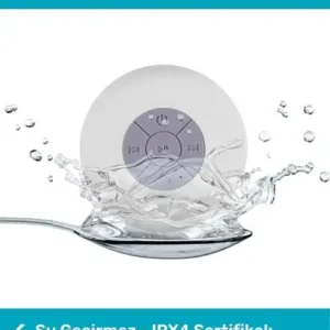 بلندگوی دوش بلوتوثی با قابلیت دسترسی آزاد، ضد آب، مناسب برای دوش، حمام، استخر و استفاده در فضای باز - 12294