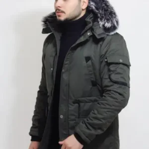 کاپشن و پالتوی کاپشن‌دار با آستری خز بِل_50191 - 12282