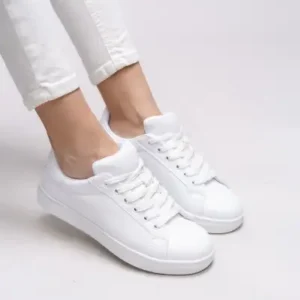 کفش اسنیکر زنانه مشرونی مدل 0012601 سفید - 12959