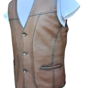 پانچولی تابا جلیقه چرمی - 12722