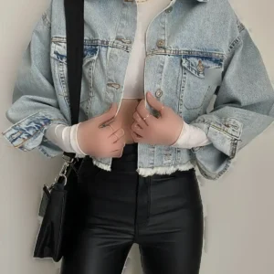 کت جین دنیم کوتاه - 11826