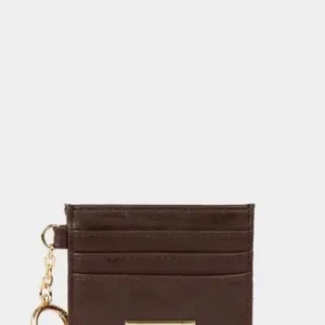 محل نگهداری کارت زنانه از جنس چرم مصنوعی مدل G5085AXNS - 12867