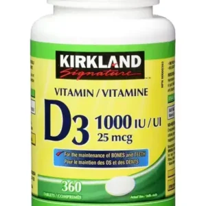 قرص‌های ویتامین D3 1000 واحدی سینگنچر، ۳۶۰ عدد - آمریکا - 12308