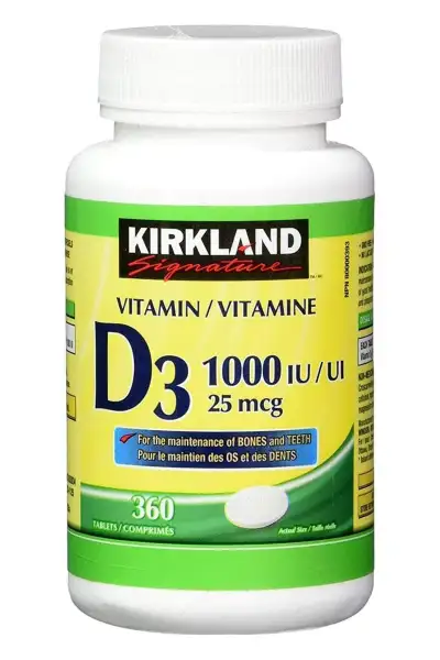 قرصهای ویتامین D3 1000 واحدی سینگنچر، ۳۶۰ عدد - آمریکا - 12308 قرصهای ویتامین D3 1000 واحدی سینگنچر، ۳۶۰ عدد - آمریکا - 12308