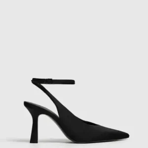 کفش پاشنه‌دار با پاشنه باز - 12815