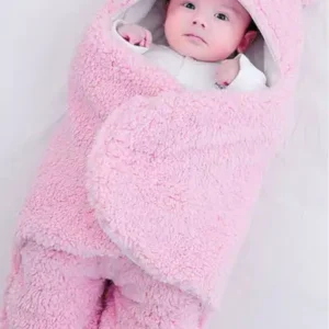 بستنی خواب کودک با گوش‌های الیافی و طراحی ول‌سافت برای سن 0 تا 12 ماه - 12872