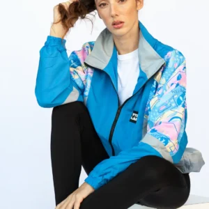 جاکت بمبر طرح دار رنگی مردانه زنانه - 11887