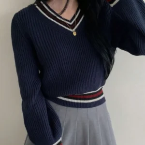 کالسکه مردانه با طرح راه راه، بلوز زنانه - 11755