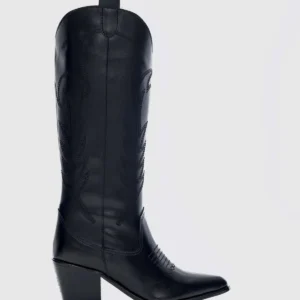 چکمه زنانه زتا کوبوای - مشکی - 11943