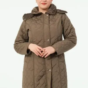 کاپشن پفی با کلاه و آستر پشمی بزرگ مخصوص آقایان - 12510