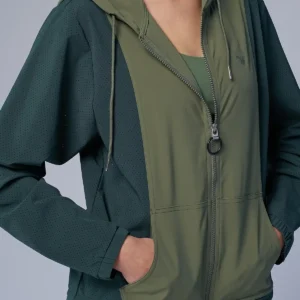 کتانی اسپرت زنانه با بافت کامبوس و کلاه‌دار 4172 - 11845