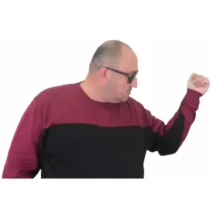 کاپشن بافت مردانه سایز بزرگ یقه گرد رنگین دوگانه کد ۲۳۷۵۱ رنگ بورگاندی - 12954