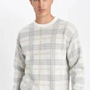 پولک بافت نازک یقه گرد به شکل معمولی - 12953