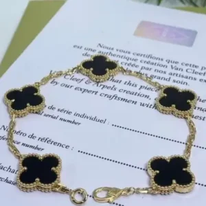 دستبند مشکی زنانه - 12059