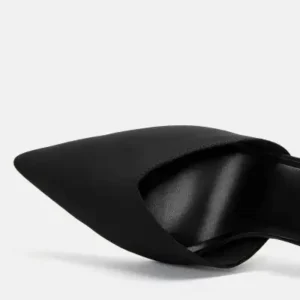 کفش پاشنه‌دار نایلونی - 12810