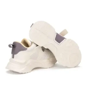 کفش ورزشی زنانه نایک مدل بیج و بنفش - 12956