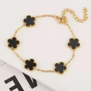 دستبند مشکی زنانه - 12059