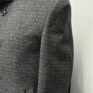 پالتوی نازک و مچی یقه دار از پشم - 13108