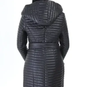 کاپشن بافتنی هودی - 12684