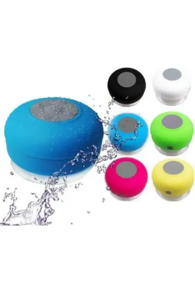 بلندگوی مینی دوش بلوتوثی ضد آب با مکش وکیوم - 12303 بلندگوی مینی دوش بلوتوثی ضد آب با مکش وکیوم - 12303