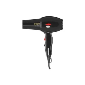 سشوار حرفه‌ای جی-4500 با قدرت 2500 وات - مخصوص آرایشگران - سشوار رنگ مشکی - 12445