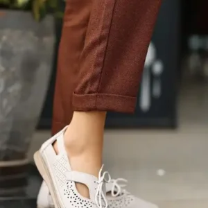 کفش طرح باله چرم اصل