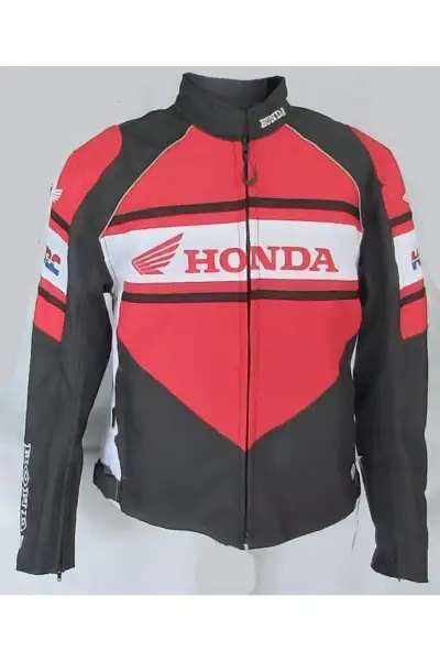 کاپشن موتورسیکلت هوندا ترووا قرمز - 12224 کاپشن موتورسیکلت هوندا ترووا قرمز - 12224