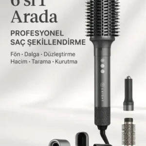 ست حالت‌دهنده مو ۶ کاره مدل BE-5117 از برند Bright Elegance آنتراسیت