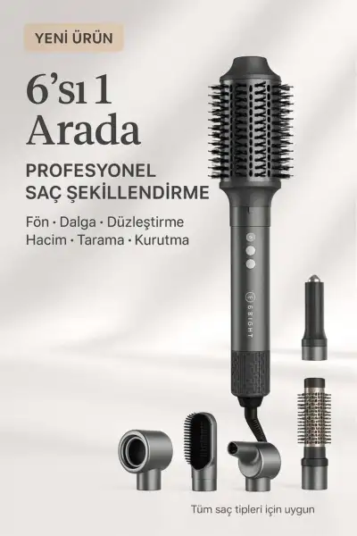 ست حالتدهنده مو ۶ کاره مدل BE-5117 از برند Bright Elegance آنتراسیت ست حالتدهنده مو ۶ کاره مدل BE-5117 از برند Bright Elegance آنتراسیت