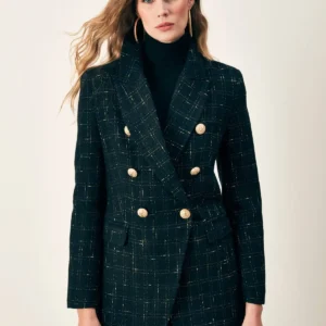 کت زنانه بلند سمبلیک - مشکی - 11879