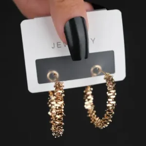 گوشواره مضمون رنگی ضد زنگ با ضمانت و فاکتور - 12112