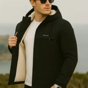 کاپشن مردانه با آستر پشمی، گرم و ضدآب، کاپشن پریمیوم - 12280