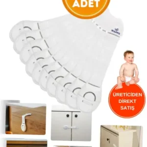 15 عدد قفل کابینت و کشو کودکانه بسیار کاربردی با چسبندگی فوق‌العاده - 12868