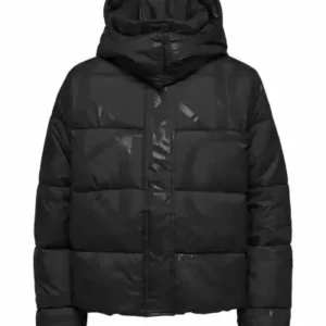 کاپشن پافر زنانه مرسدس AOP سیاه 15326045-مشکی - 12671