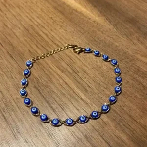 دور گردن براق با طراحی خاص و چشم نازار - قیمت ثابت - ارسال همان روز - 12125