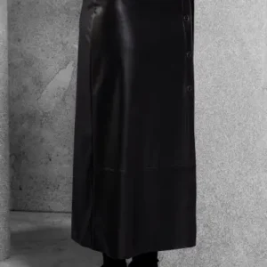 دامن چرم مصنوعی 60639 - 12893