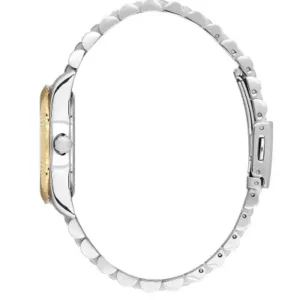 ساعت مچی زنانه مینی کاسا با بند طلایی و نقره‌ای - 12164