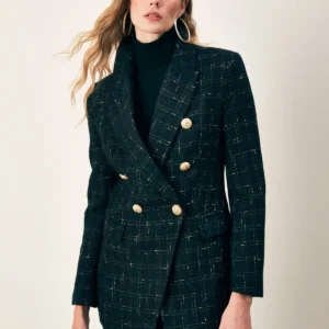 کت زنانه بلند سمبلیک - مشکی - 11879