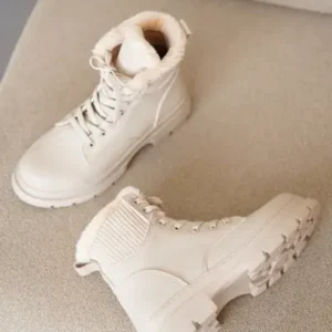 D988 بوت و بوتی زنانه معمولی مقاوم در برابر سرما برای فصل زمستان - 12848