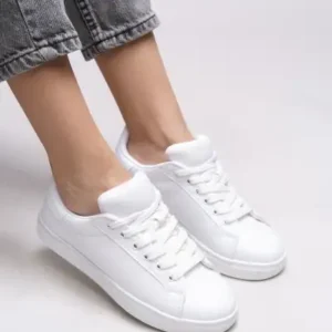 کفش اسنیکر زنانه مشرونی مدل 0012601 سفید - 12959